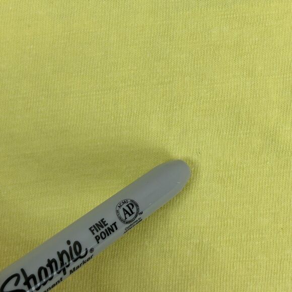 Vintage Dave Fuge Racing Enterprises T Shirt Mens Large 80s Motorsports Yellow - Picture 4 of 8